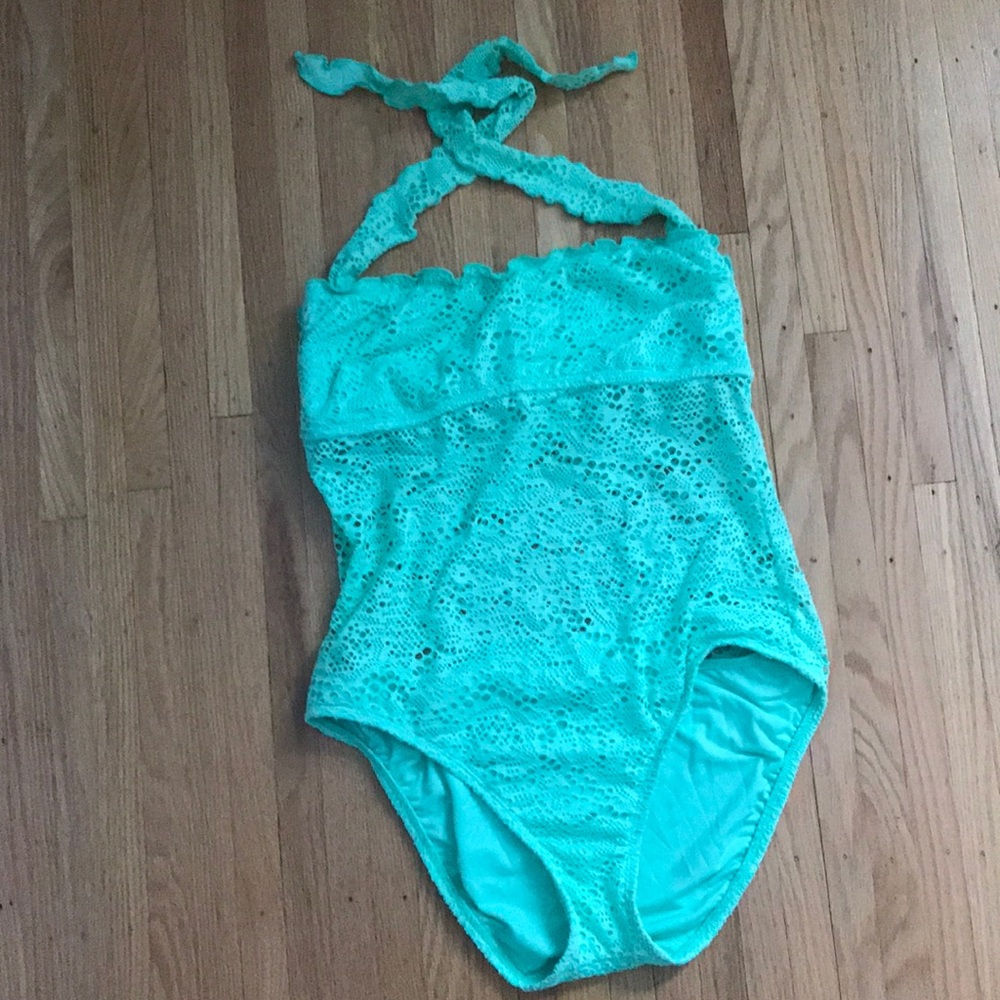 Mint One-Piece Mossimo Bathing Suit